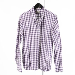 J. CREW – Purple Slim Button Down Shirt: M